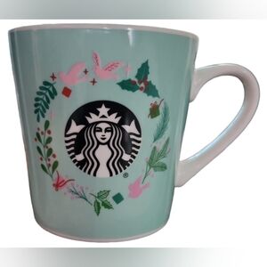 Limited Edition 2019 LG Starbucks Christmas Holiday Wreath Coffee Mug/Cup 18oz